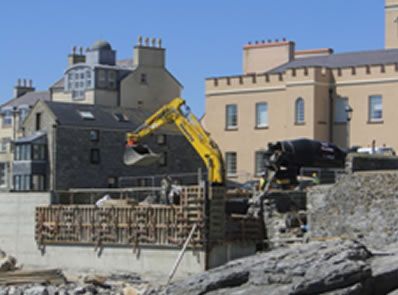 Repairs to Castletown Sea Wall